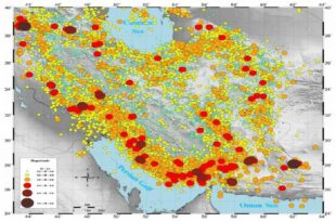 62955099 310x205 - ۶۶۱۰ زمینلرزه، ایران را لرزاند/تهران، ۸۳ خرد لرزه را تجربه کرد