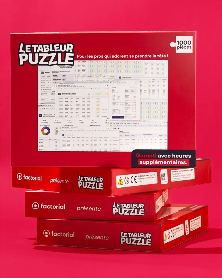کمپین خلاقانه فکتوریال برای حل معمای کاغذبازی در محیط کار factorial tableur puzzle paperasse digitale 4 768x960.jpeg - کمپین خلاقانه فکتوریال برای حل معمای کاغذبازی در محیط کار