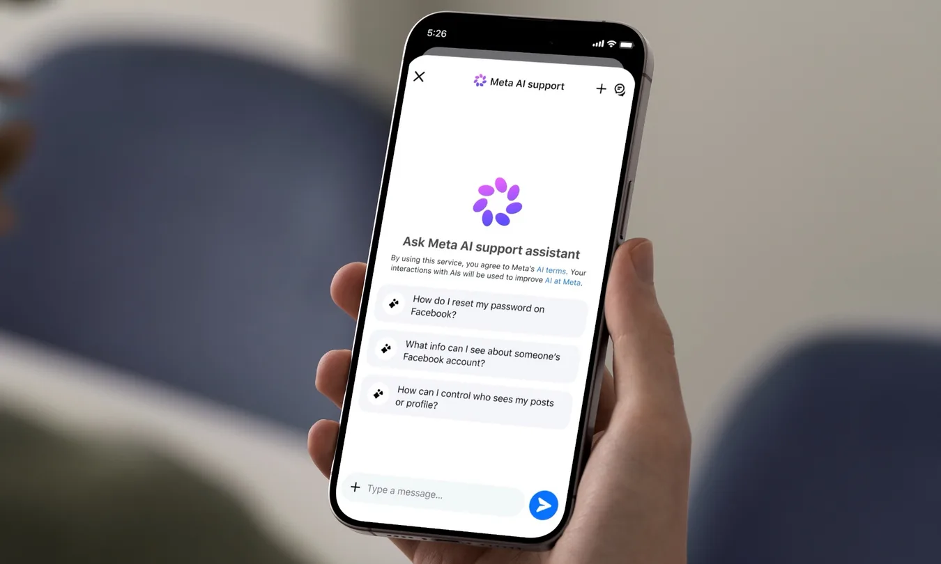 iPhone showing Meta AI Support Assisstant - جاه‌طلبی اجتماعی متا دردسرساز شد؛ Meta AI پر از روایت‌های جعلی و اغراق‌آمیز